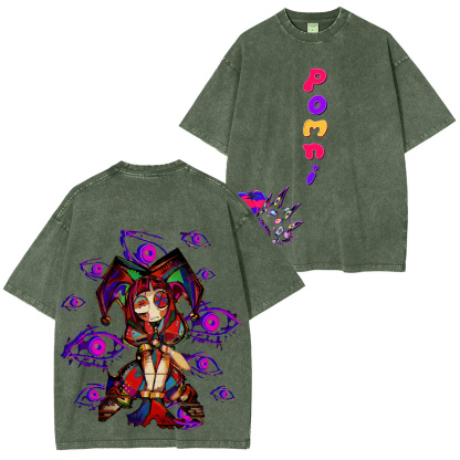 The Amazing Digital Circus Vintage Washed T-shirt/Crewneck/Hoodie