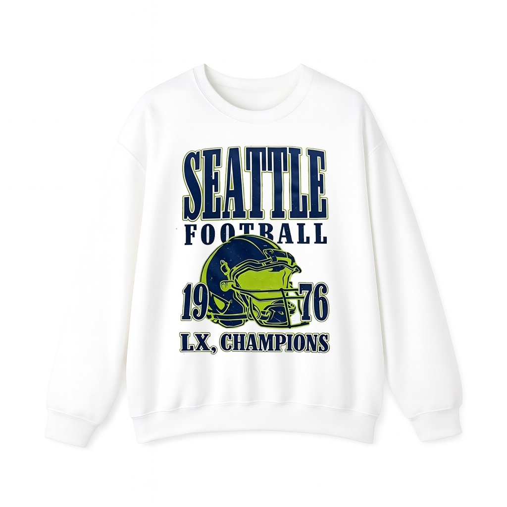  Seattle Football vintage style graphic  Unisex Shirt/Crewneck/Hoodie