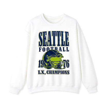  Seattle Football vintage style graphic  Unisex Shirt/Crewneck/Hoodie