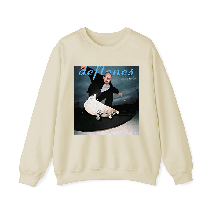 Breaking Bad x Deftones Vintage Crewneck Sweatshirt