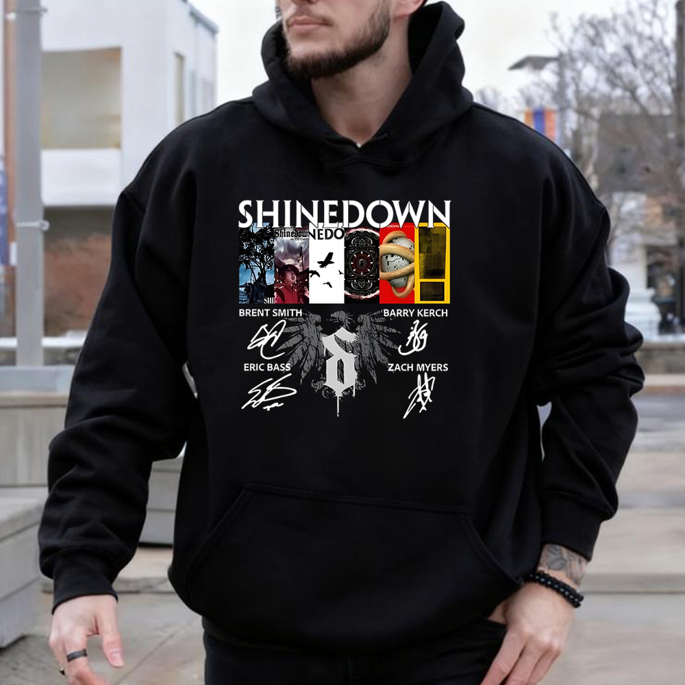 Shinedown Band Signatures Graphic Shirt/Crewneck/Hoodie