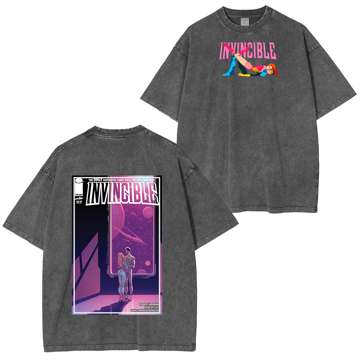 Invincible Washed T-shirt/Crewneck/Hoodie