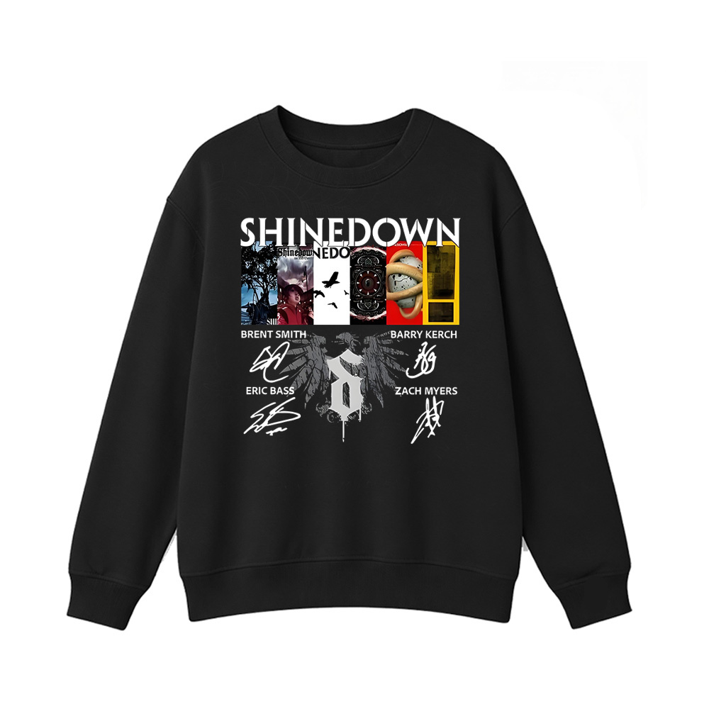 Shinedown Band Signatures Graphic Shirt/Crewneck/Hoodie