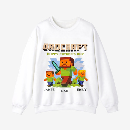 DADCRATF HAPPY FATHER'S DAY Crewneck Sweatshirt