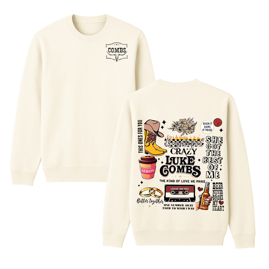 Luke Combs album series Unisex Shirt/Crewneck/Hoodie