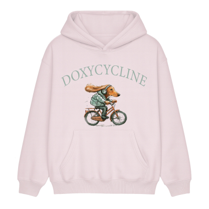 Doxycycline Dachshund Bicycle Unisex Shirt/Crewneck/Hoodie