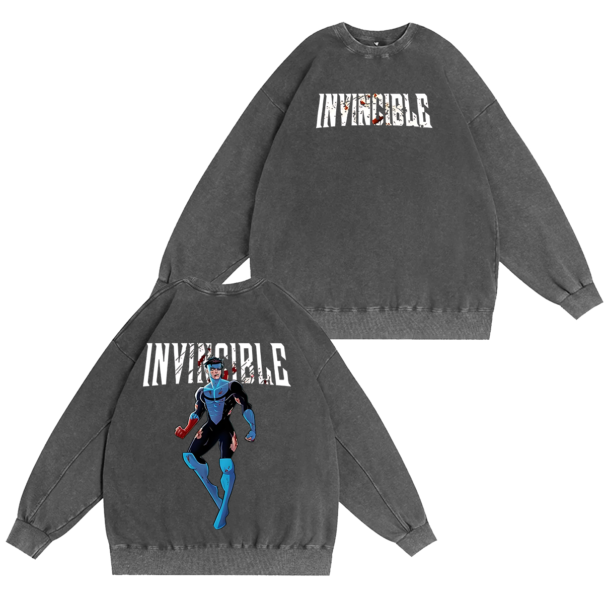 Invincible Mark Bloodied Washed T-shirt/Crewneck/Hoodie