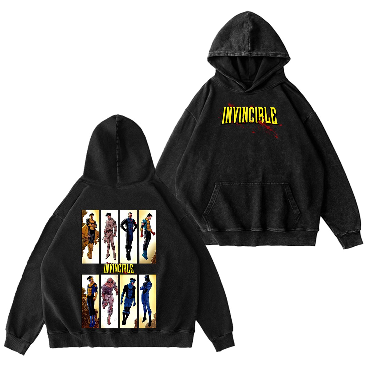 Invincible Washed T-shirt/Crewneck/Hoodie