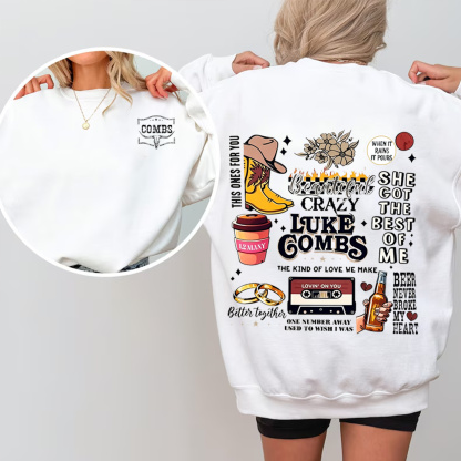 Luke Combs album series Unisex Shirt/Crewneck/Hoodie