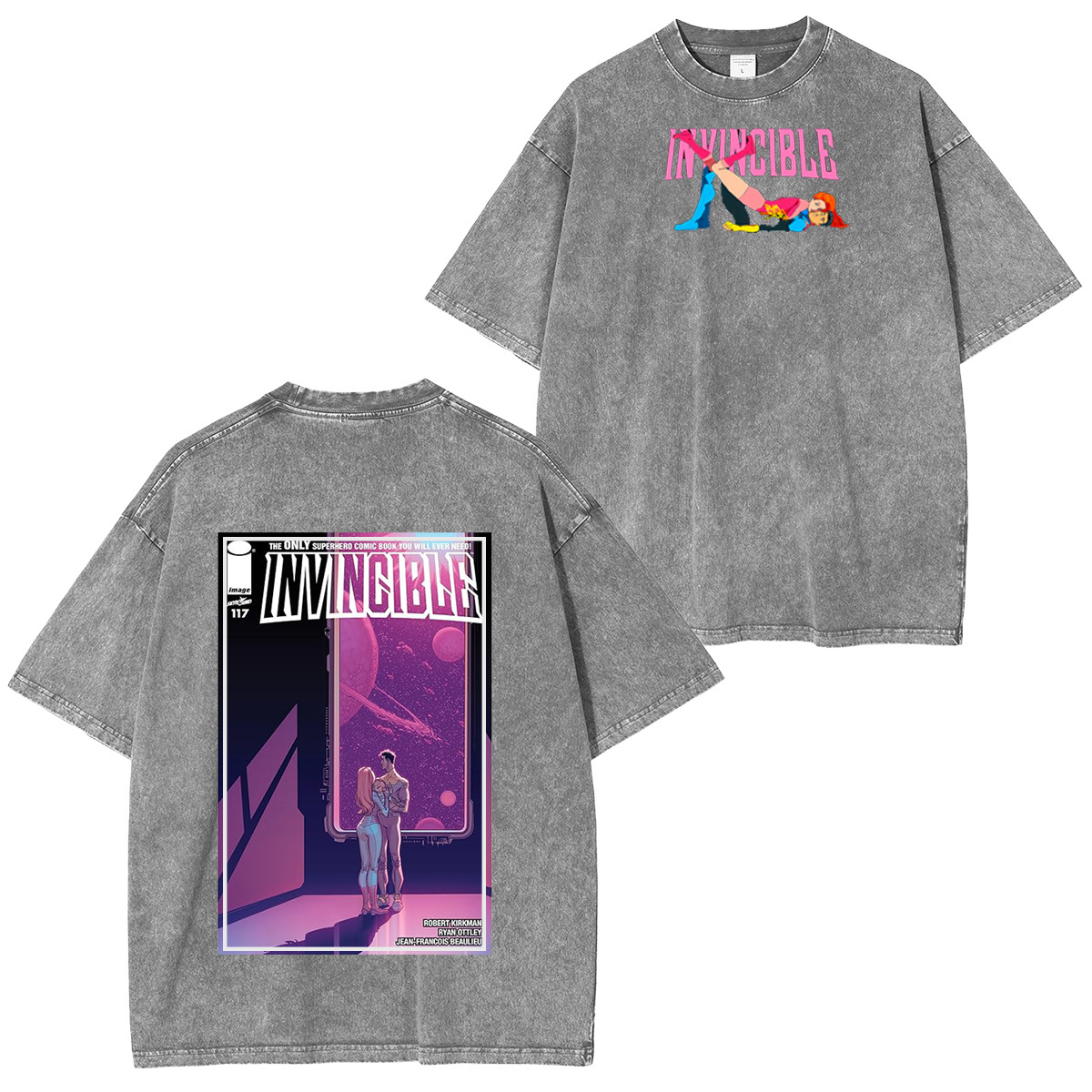 Invincible Washed T-shirt/Crewneck/Hoodie
