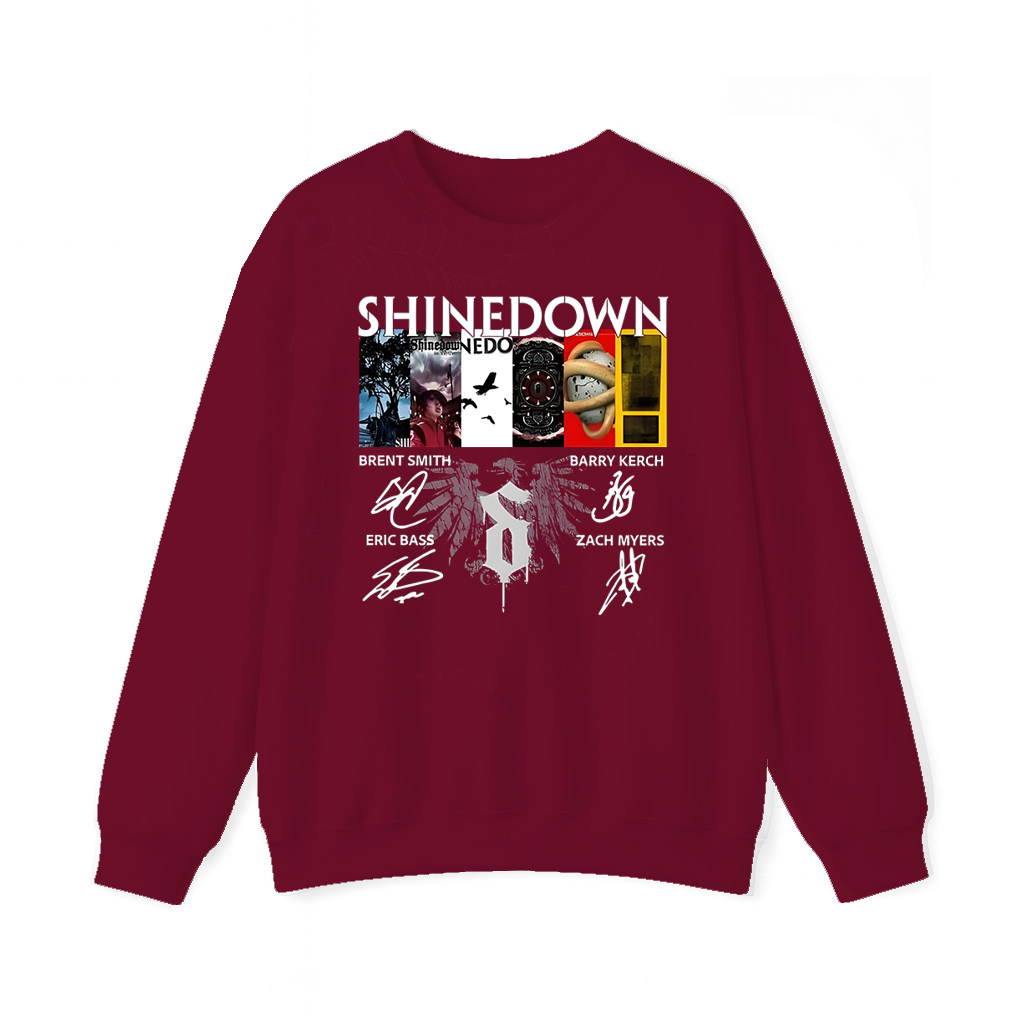 Shinedown Band Signatures Graphic Shirt/Crewneck/Hoodie