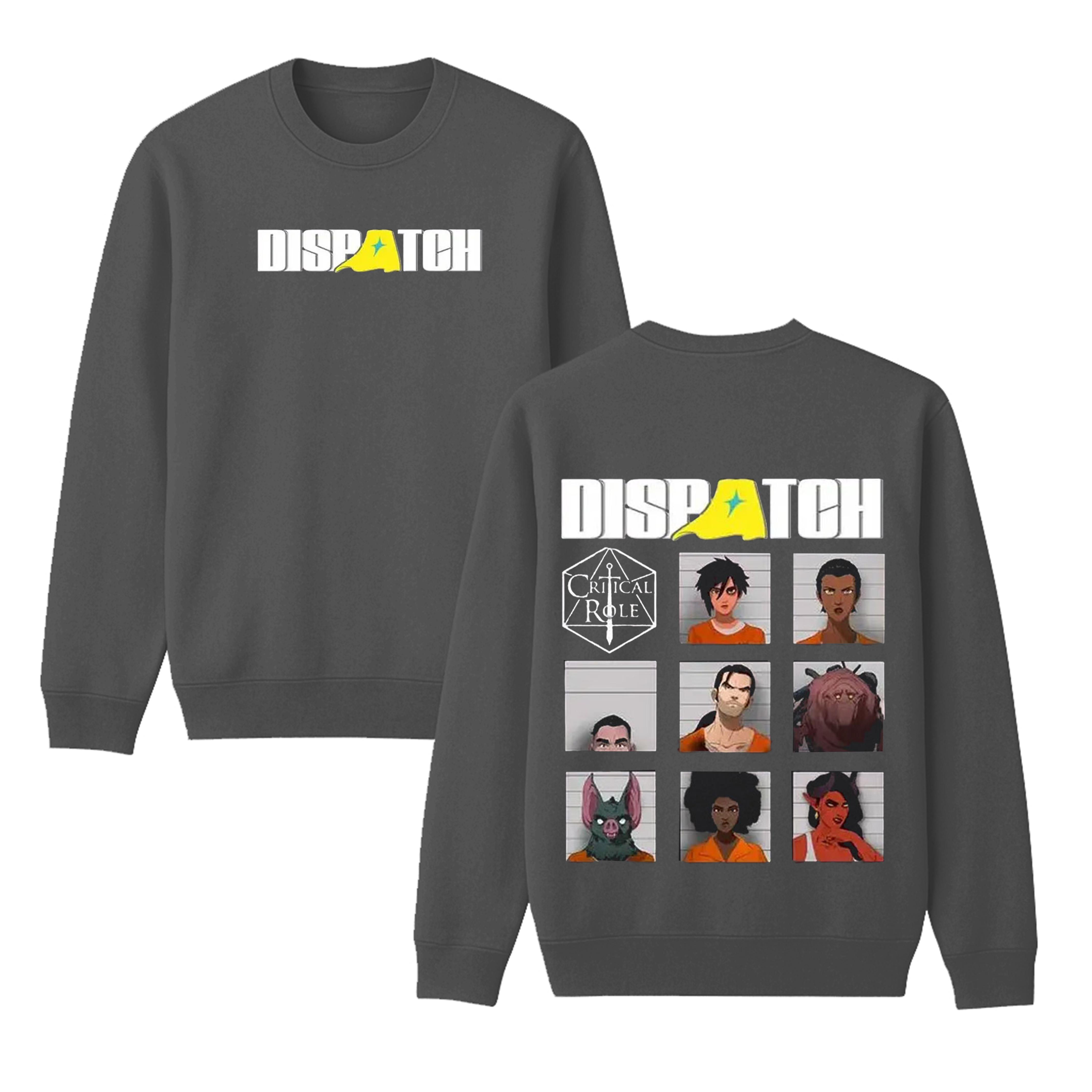 Dispatch Game Character Double Sides  Unisex Shirt/Crewneck/Hoodie