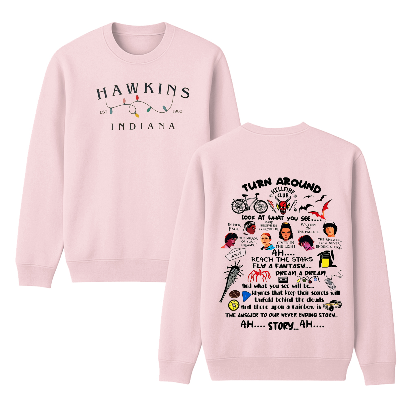 Stranger Things Unisex Shirt/Crewneck/Hoodie