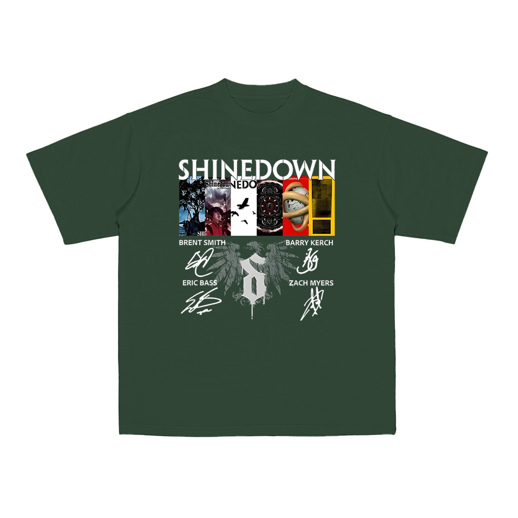 Shinedown Band Signatures Graphic Shirt/Crewneck/Hoodie
