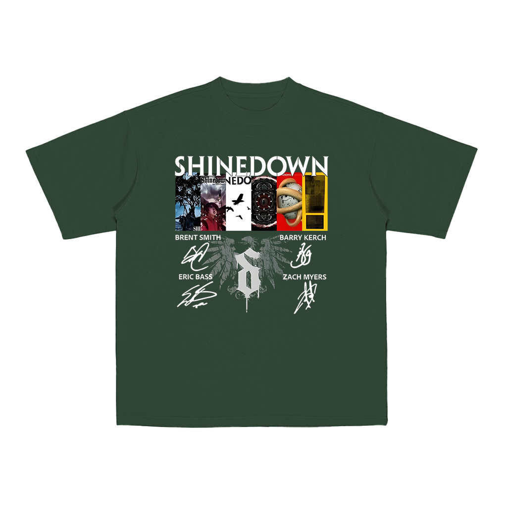 Shinedown Band Signatures Graphic Shirt/Crewneck