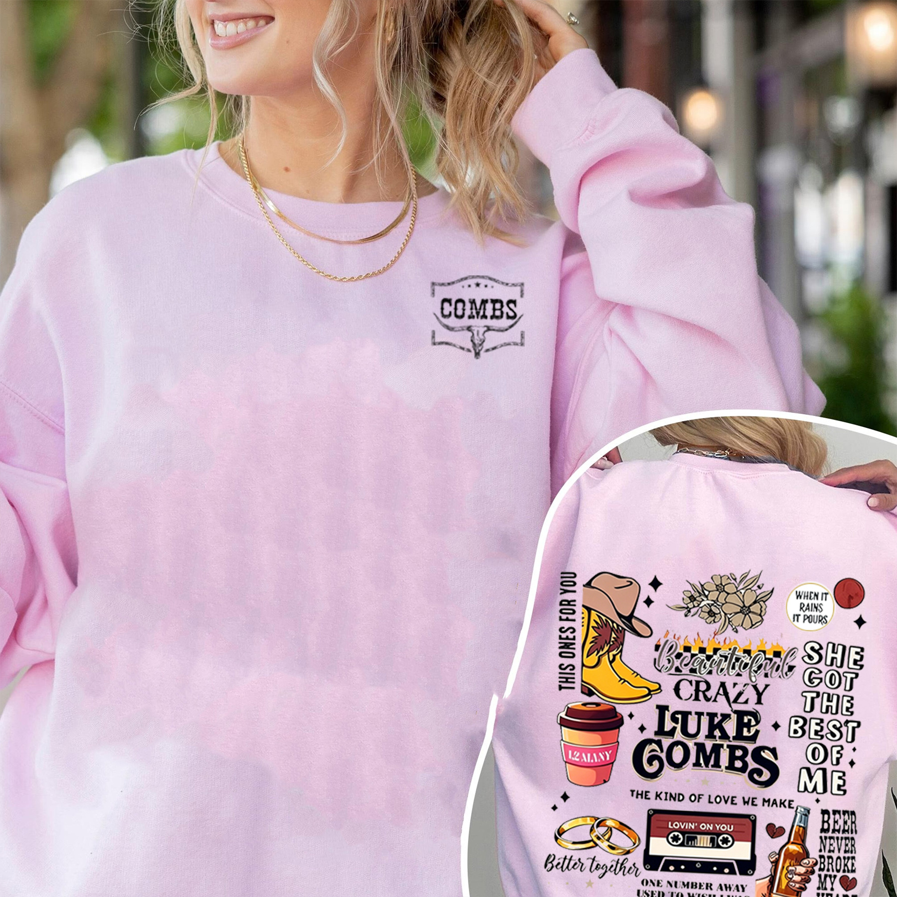 Luke Combs album series Unisex Shirt/Crewneck/Hoodie