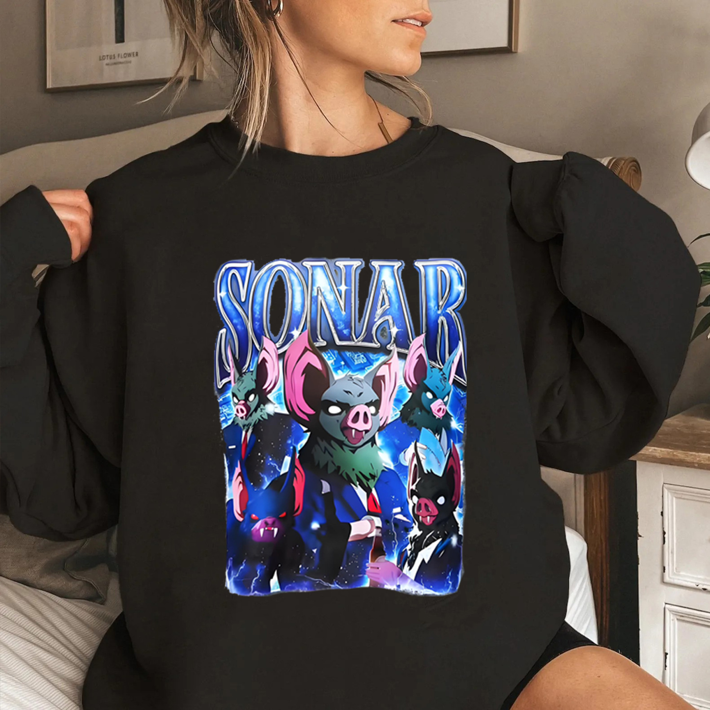 Sonar Dispatch Gaming Oversized Washed T-shirt/Crewneck/Hoodie
