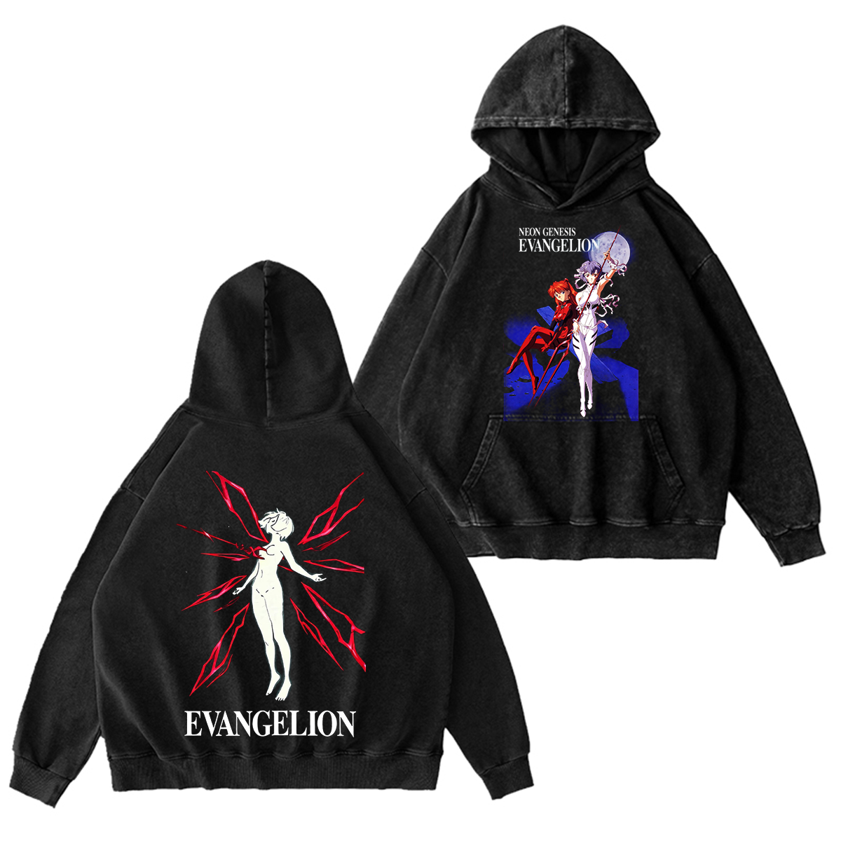 Neon Genesis Evangelion Unisex Washed T-shirt/Crewneck/Hoodie