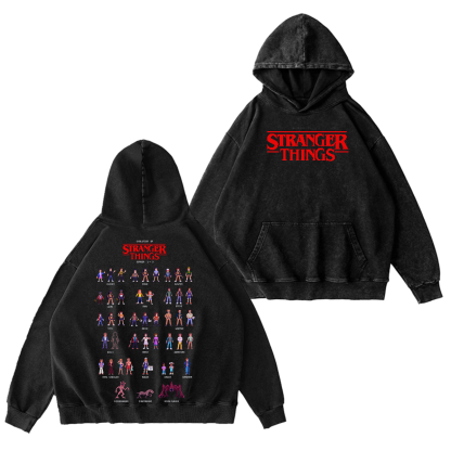 Stranger Things Unisex Washed T-shirt/Crewneck/Hoodie