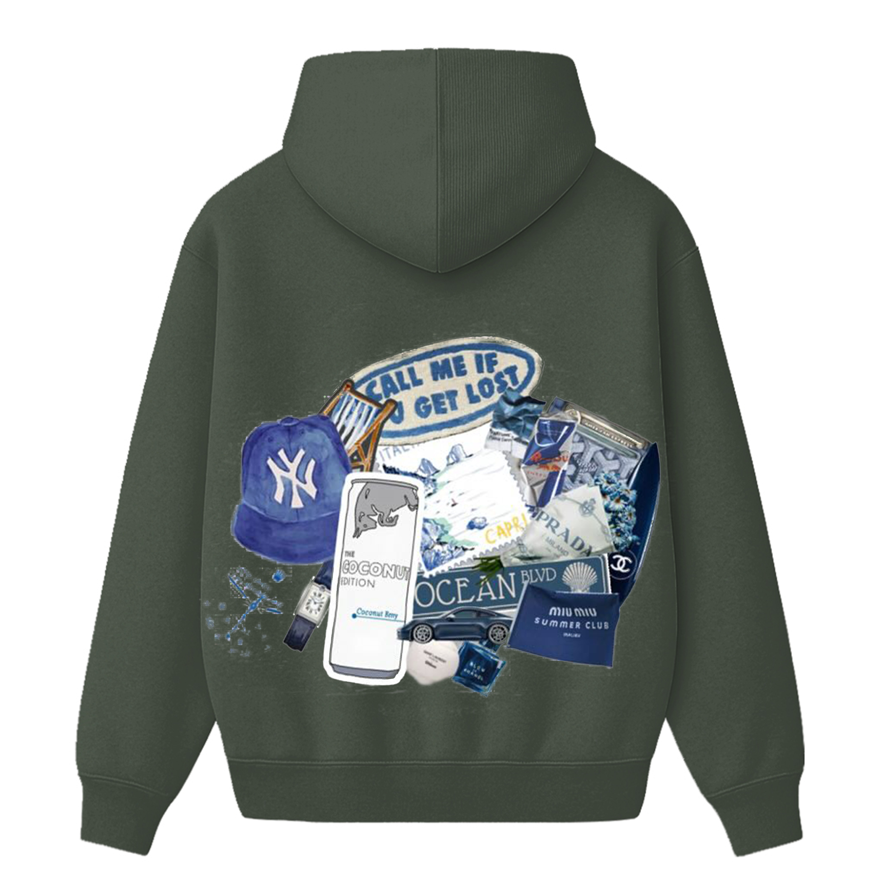 Blue Edit Boxy Unisex Shirt/Crewneck/Hoodie