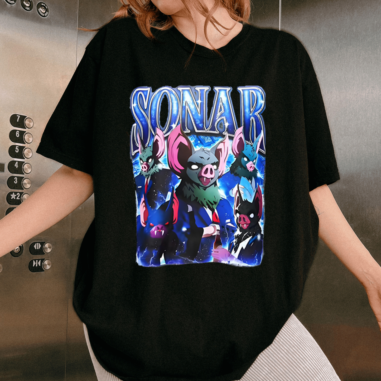 Sonar Dispatch Gaming Oversized Washed T-shirt/Crewneck/Hoodie