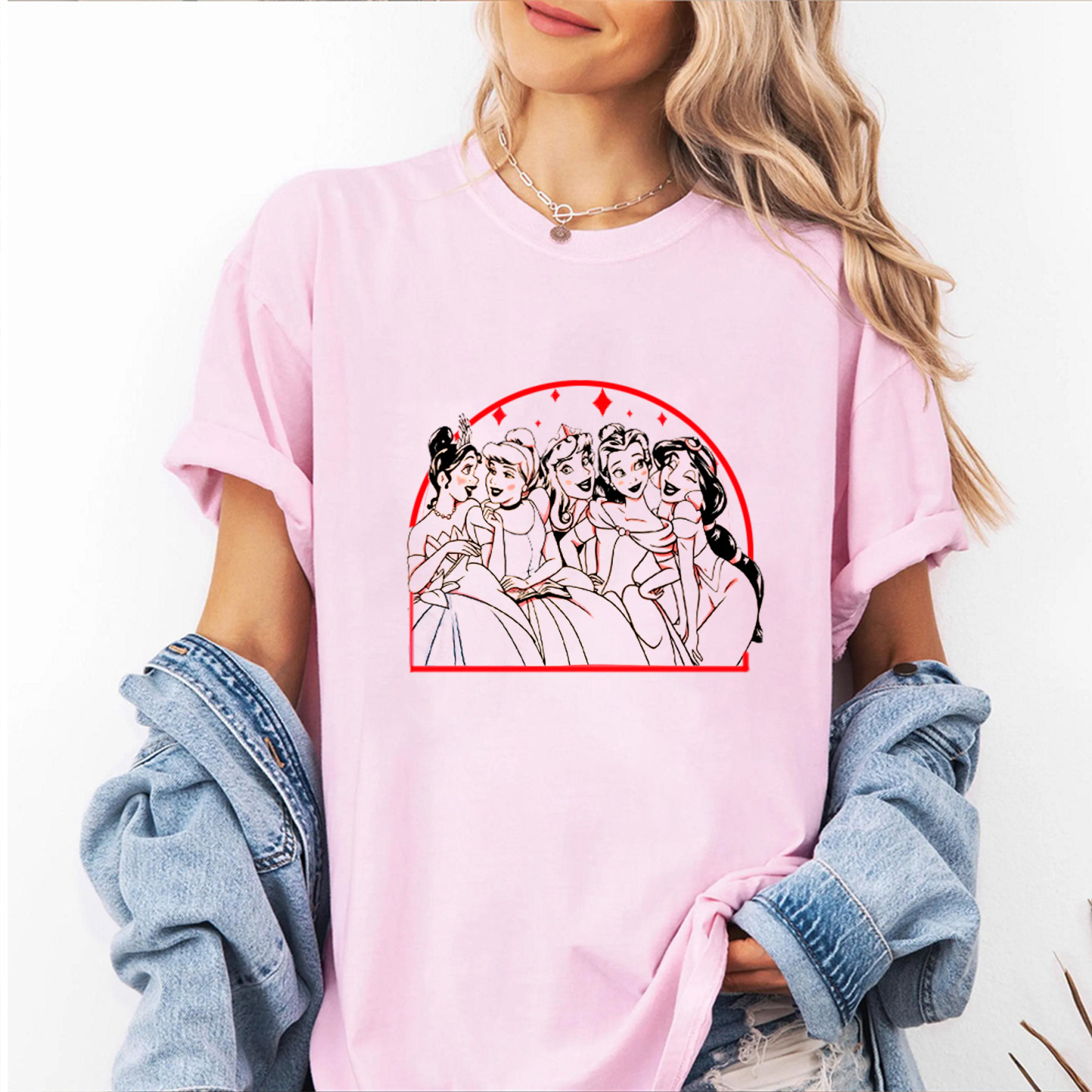 Disney Princesses Unisex Shirt/Crewneck/Hoodie