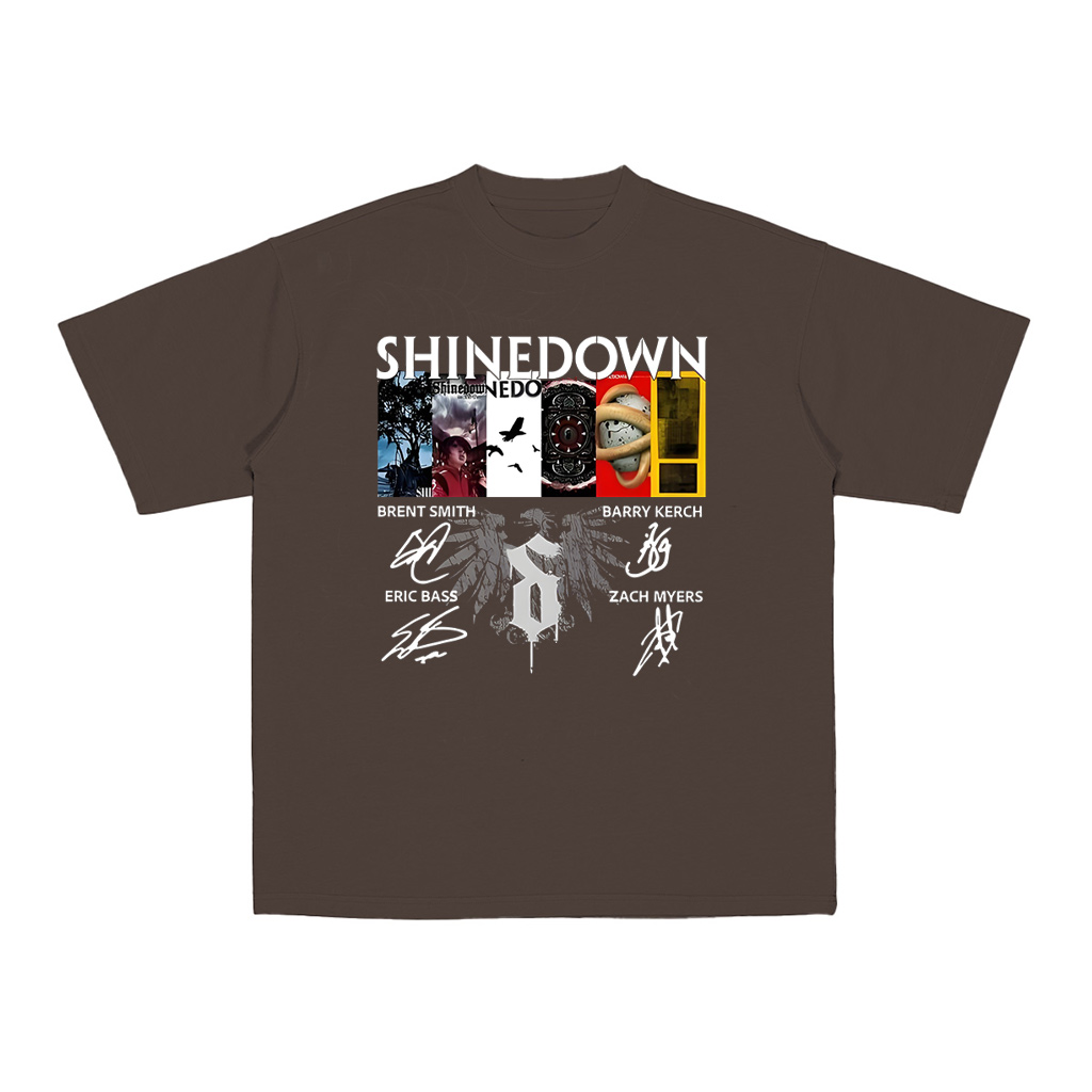 Shinedown Band Signatures Graphic Shirt/Crewneck/Hoodie
