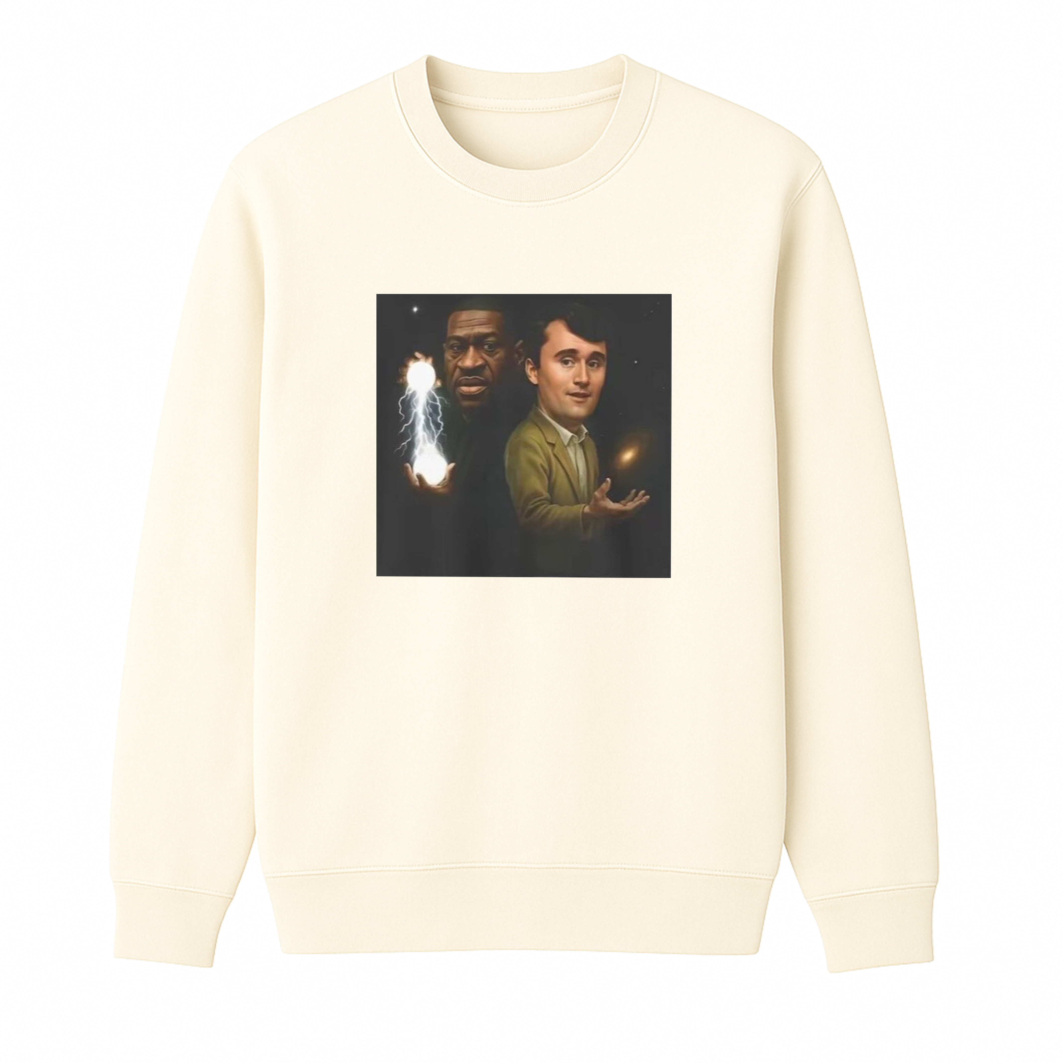 George Floyd And Charlie Kirk Wizard Unisex Shirt/Crewneck/Hoodie