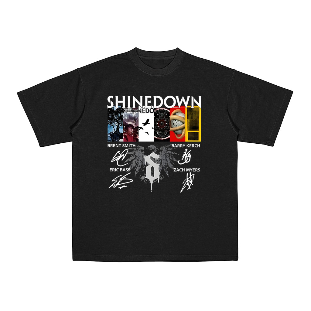 Shinedown Band Signatures Graphic Shirt/Crewneck/Hoodie