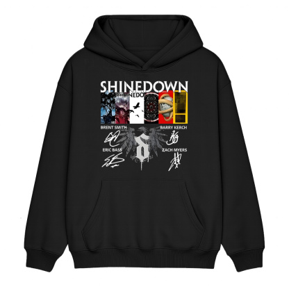 Shinedown Band Signatures Graphic Shirt/Crewneck/Hoodie