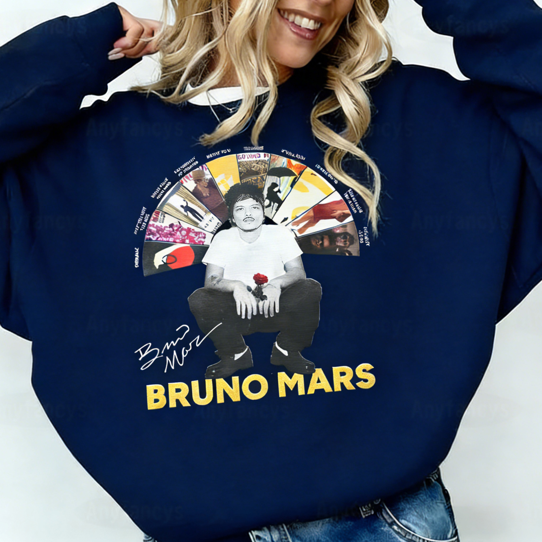 When Bruno Mars Enters A New Era Unisex Shirts/Crewneck/Hoodie
