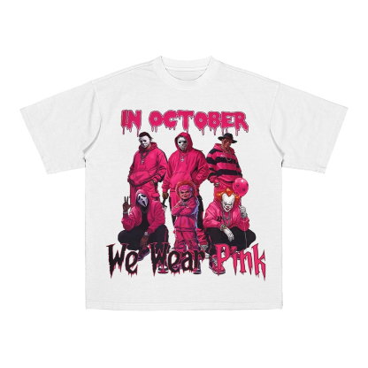 IN OCTOBER We Wear Pink T-Shirt