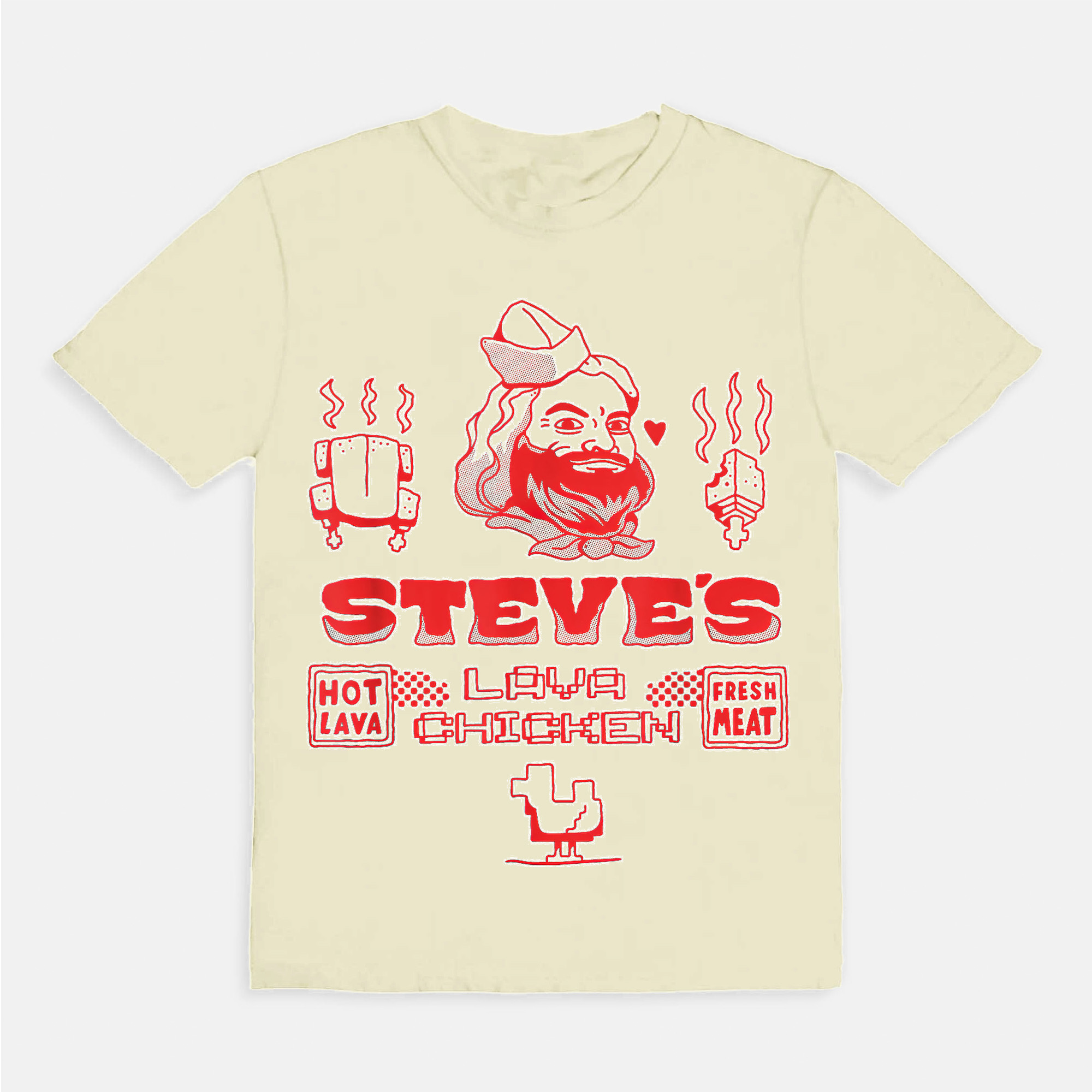 Steve's Lava Chicken T-Shirt