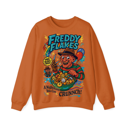 Freddy Flakes Crewneck Sweatshirt