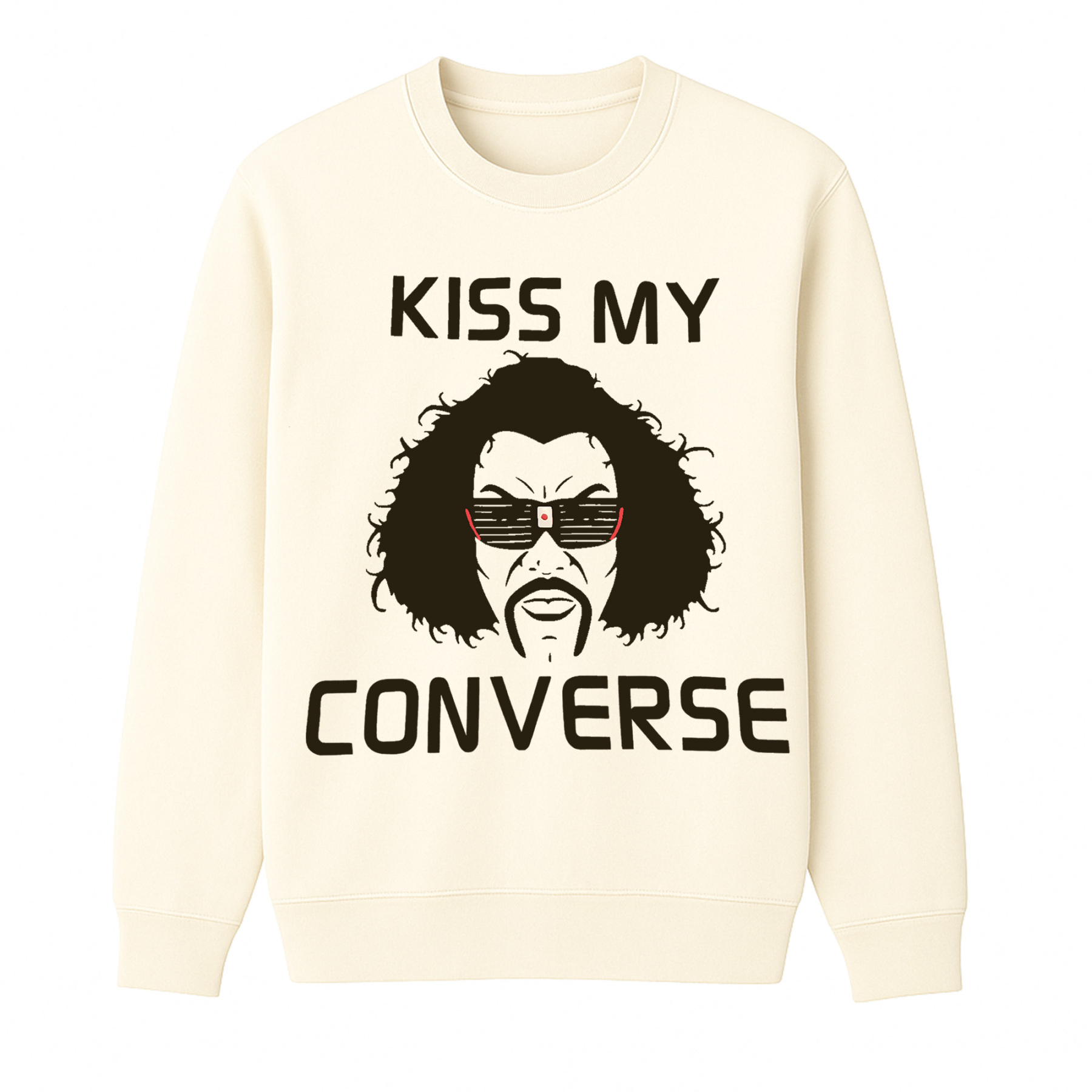 Kiss My Converse Crewneck Sweatshirt