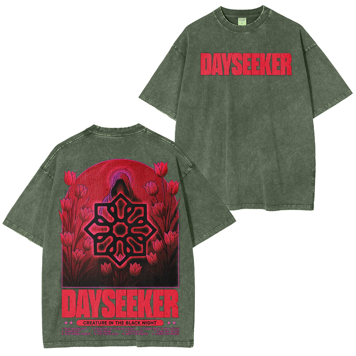Dayseeker Band Vintage Washed T-shirt/Crewneck/Hoodie