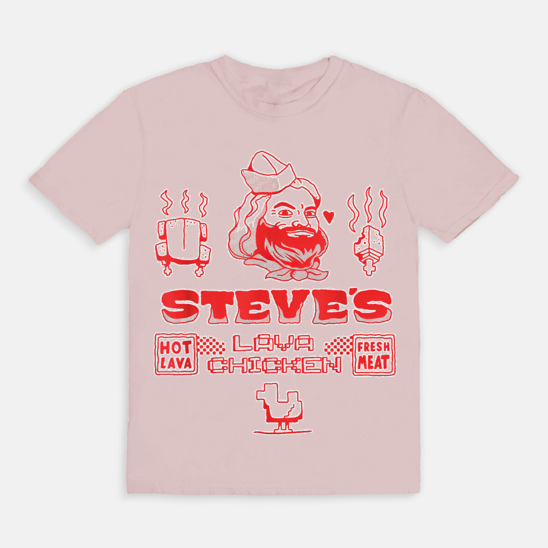 Steve's Lava Chicken T-Shirt