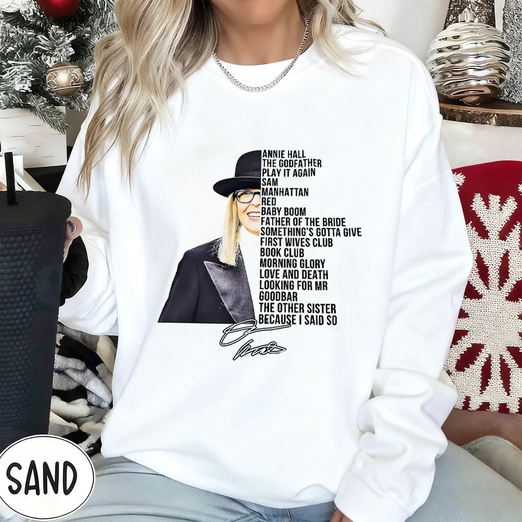 Diane Keaton Unisex Shirt/Crewneck/Hoodie