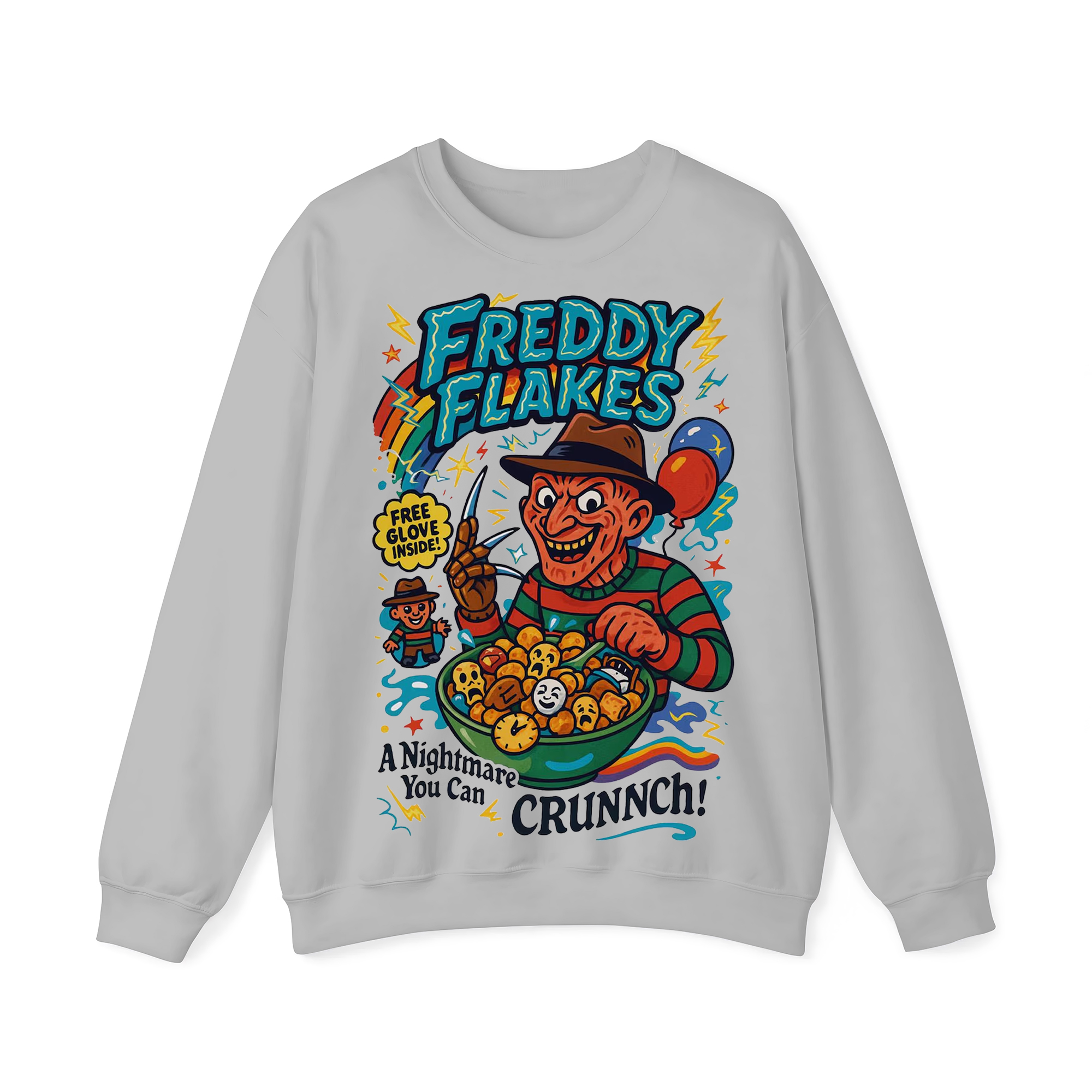 Freddy Flakes Crewneck Sweatshirt