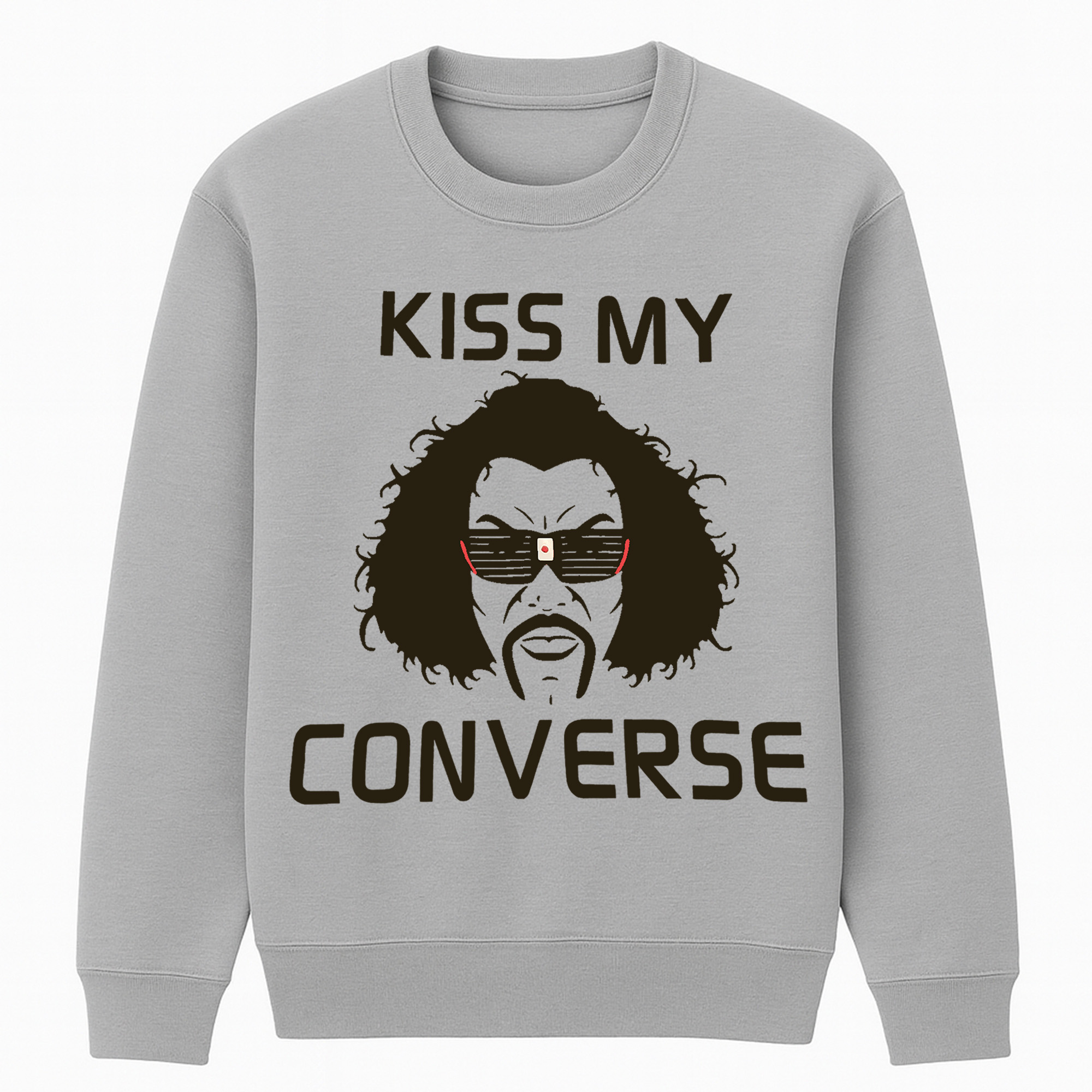 Kiss My Converse Crewneck Sweatshirt
