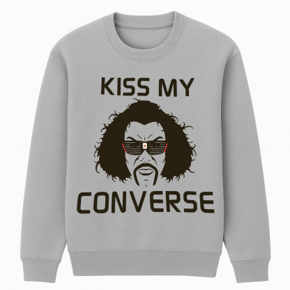 Kiss My Converse Crewneck Sweatshirt