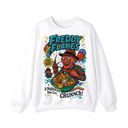 Freddy Flakes Crewneck Sweatshirt