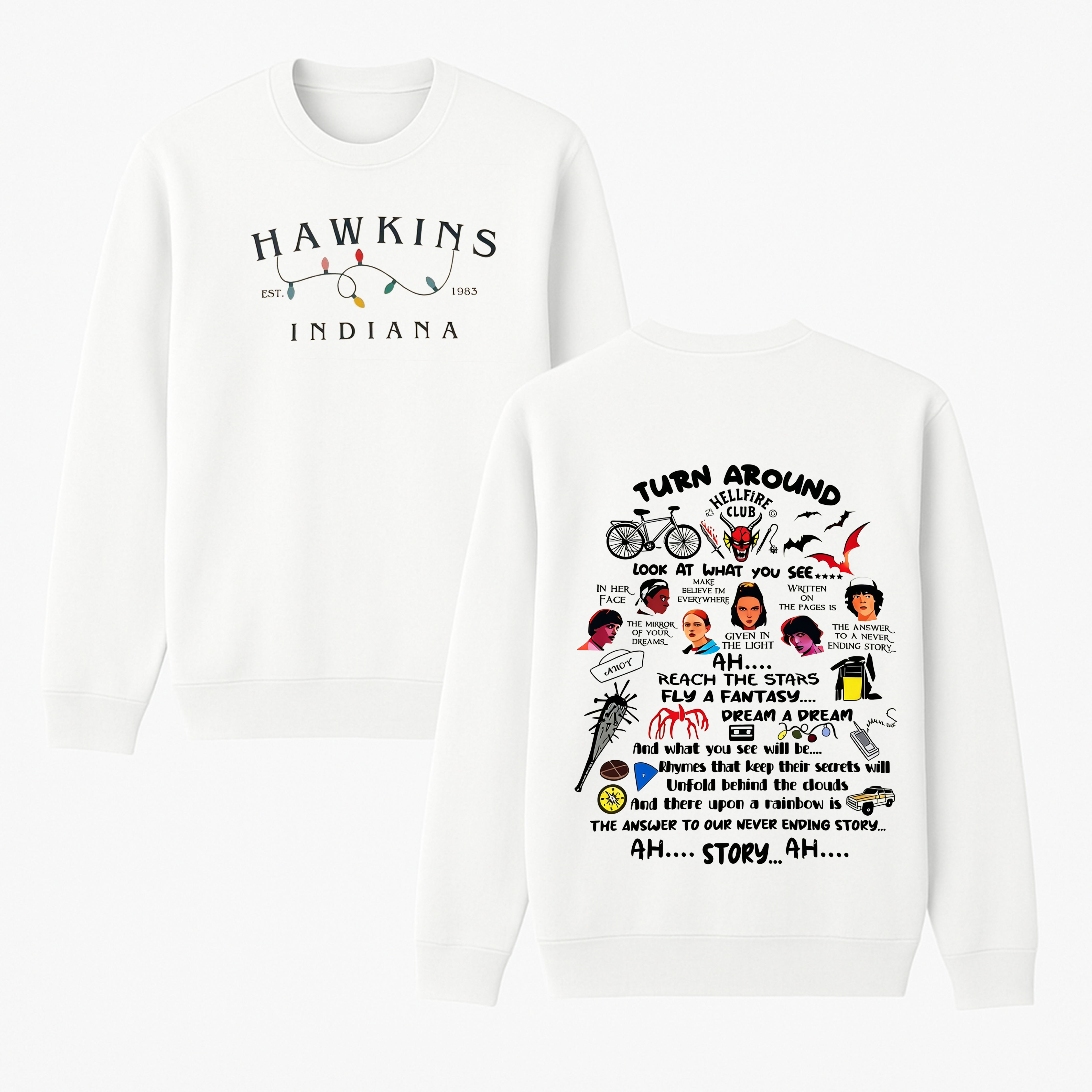 Stranger Things Unisex Shirt/Crewneck/Hoodie