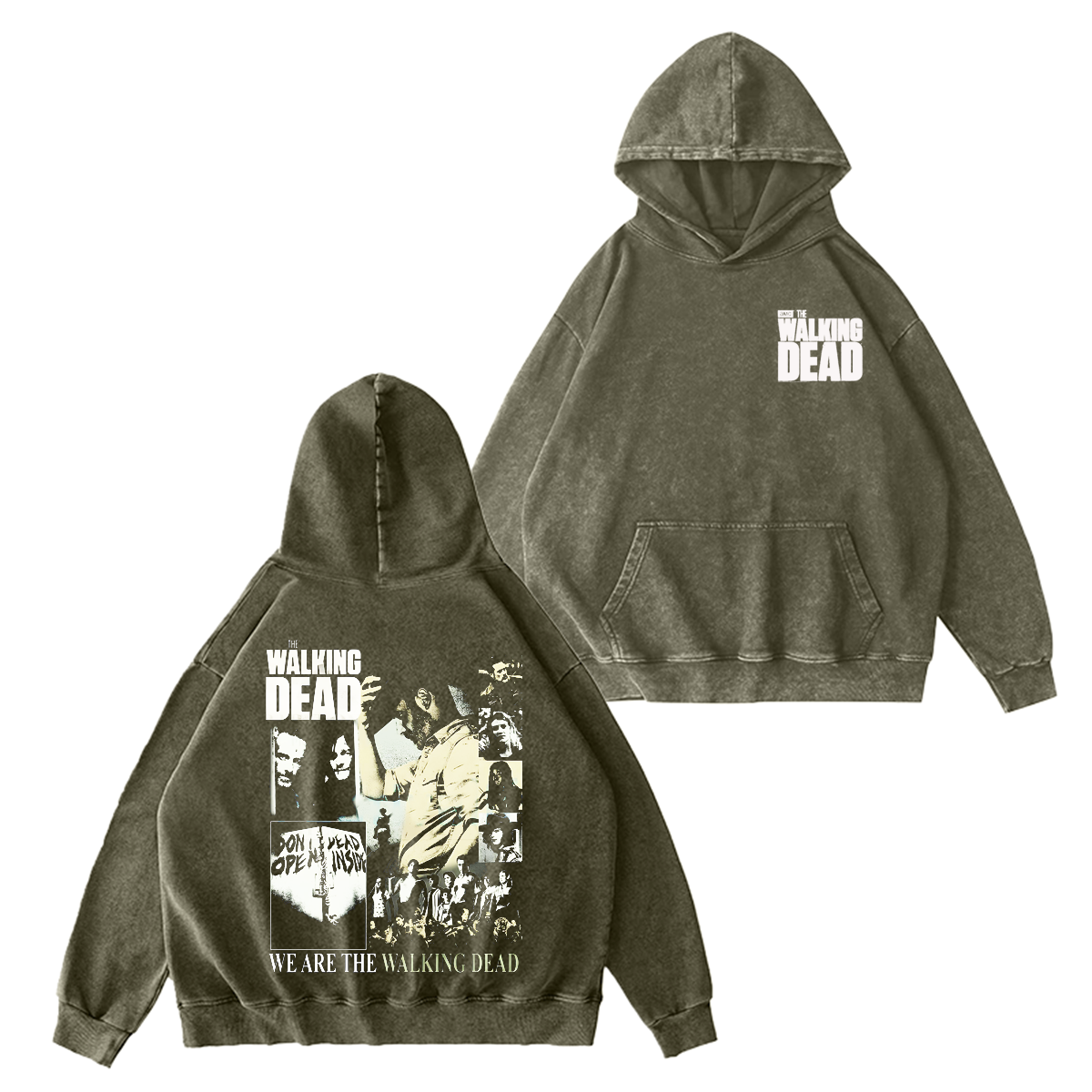 The Walking Dead Unisex Washed T-shirt/Crewneck/Hoodie