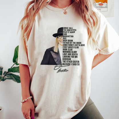 Diane Keaton Unisex Shirt/Crewneck/Hoodie