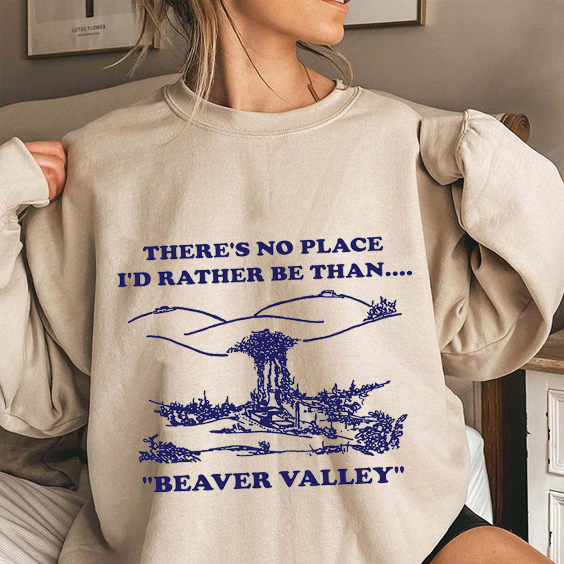 Beaver Valley Animal – There’s no place i’d rather be than beaver valley Unisex Shirt/Crewneck/Hoodie