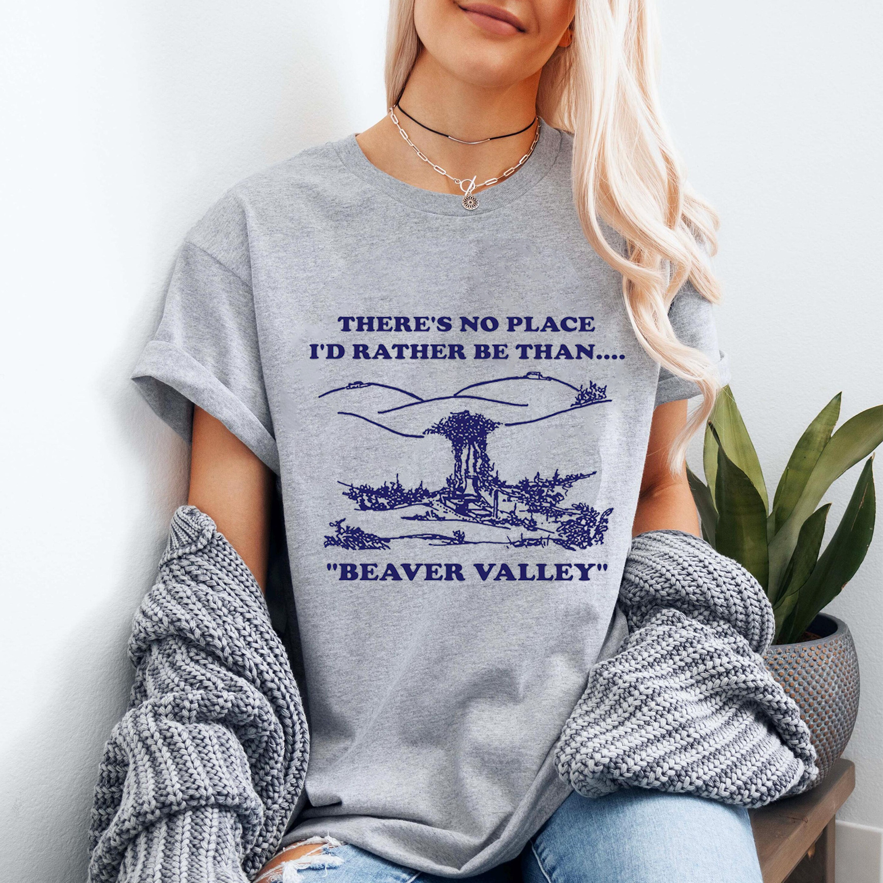 Beaver Valley Animal – There’s no place i’d rather be than beaver valley Unisex Shirt/Crewneck/Hoodie