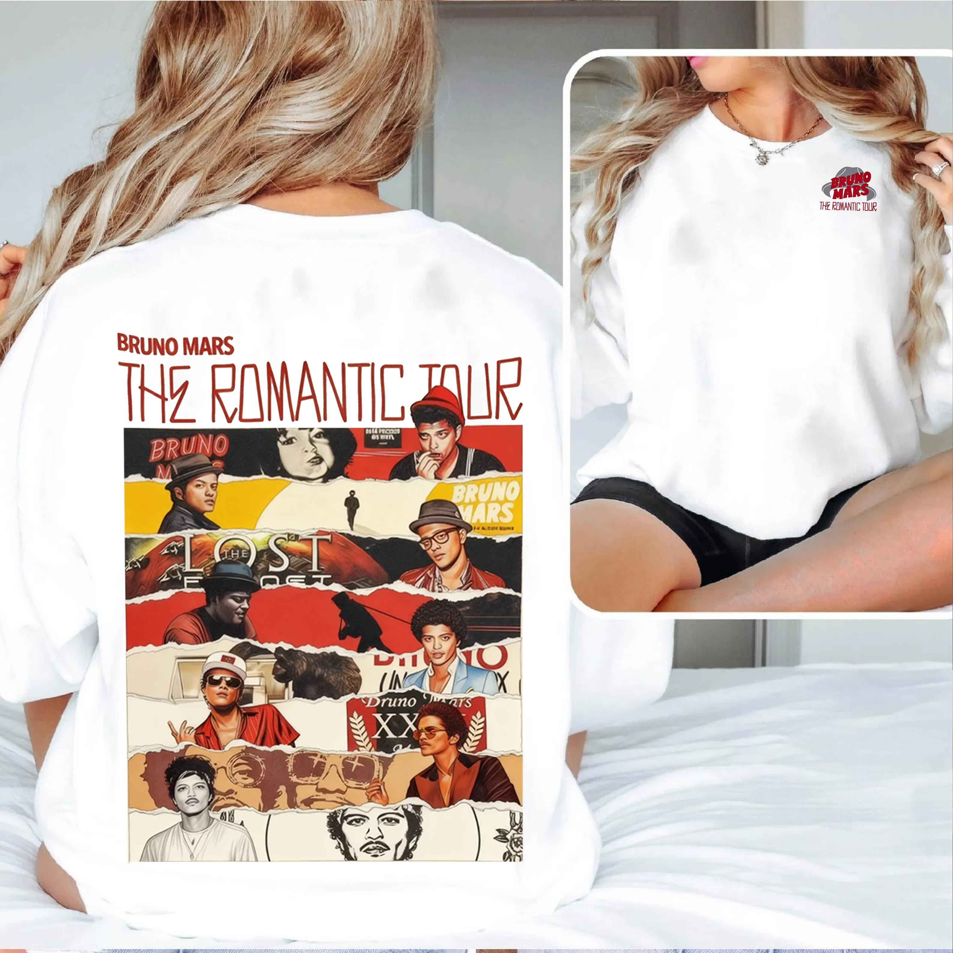 Bruno Mars Unisex Shirts/Crewneck/Hoodie