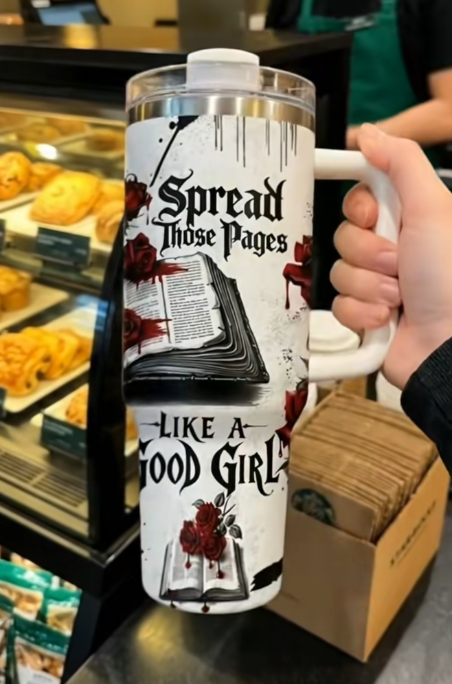 Smut Readers Good Girl Tumbler: Perfect Gift for Book Lovers