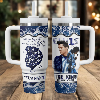 Elvis Presley 40oz Tumbler Stanley Cup